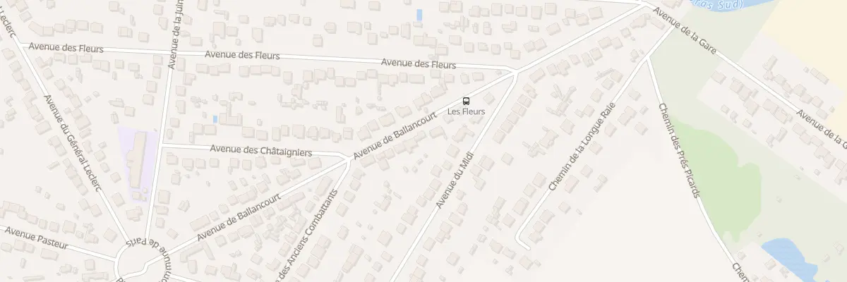 Plan du 30 Av de Ballancourt à Itteville