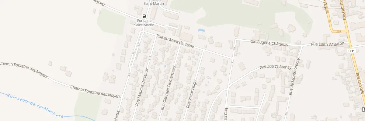 Plan du 58 Rue Georges Clémenceau à Saint-Brice-sous-Forêt