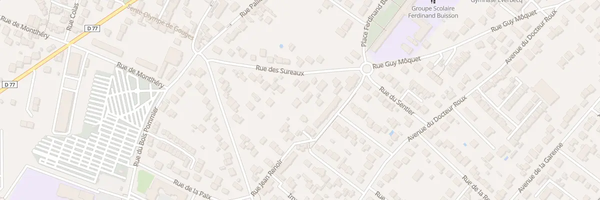 Plan du 22B Rue des Sureaux à Morsang-sur-Orge