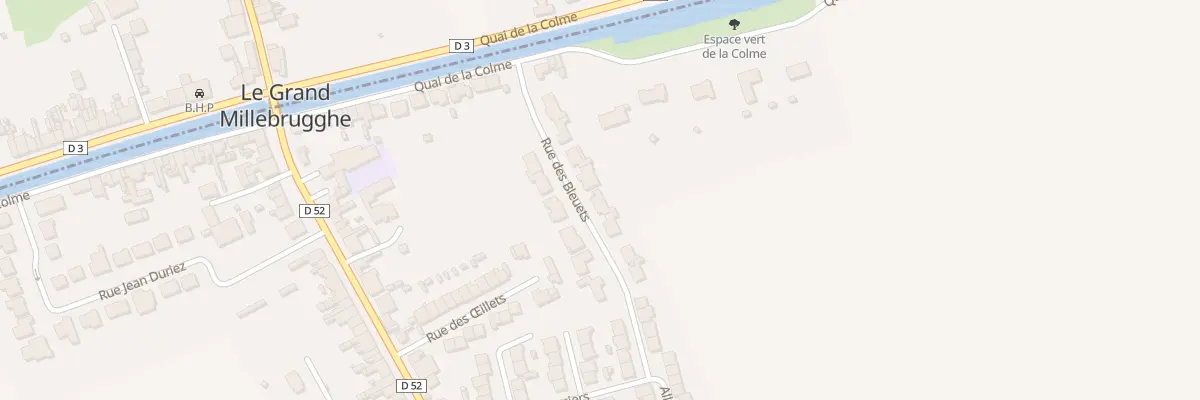 Plan du 7 Rue des Bleuets à Steene