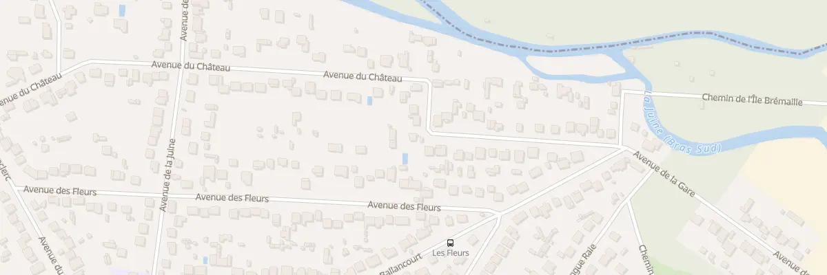 Plan du 56 Av du Château à Itteville