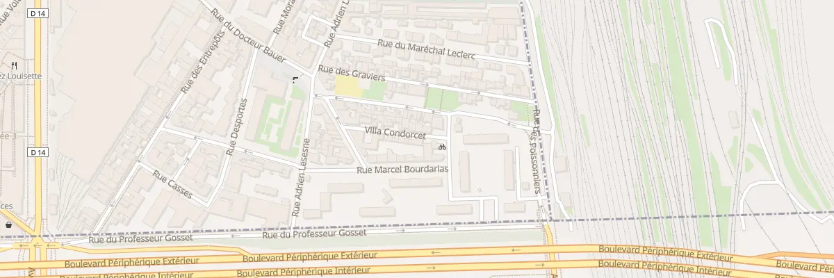 Plan du 10 Vla Condorcet à Saint-Ouen-sur-Seine