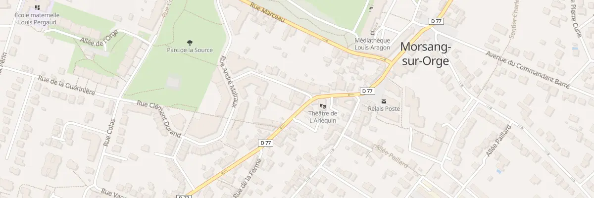 Plan du 36B Rue Jean Raynal à Morsang-sur-Orge