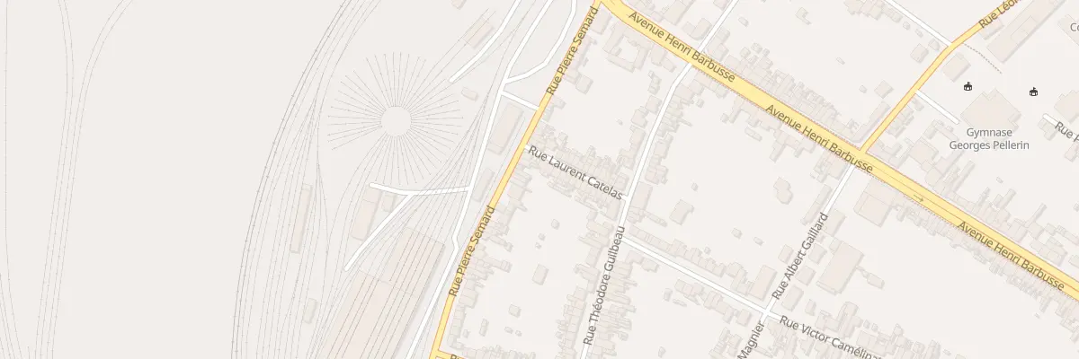 Plan du 2 Rue Laurent Catelas à Longueau