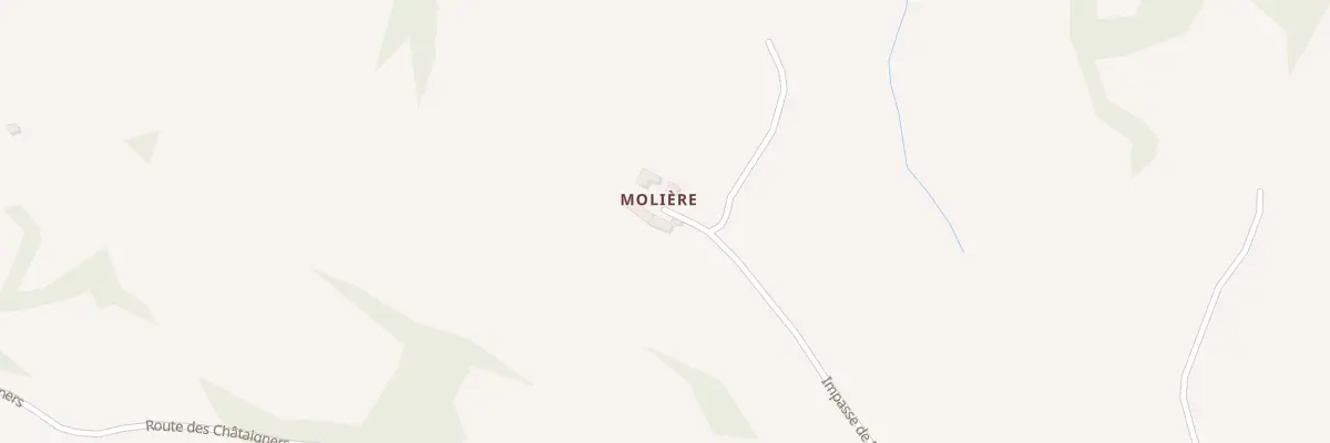 Plan du 5125 Molieres à Escandolières