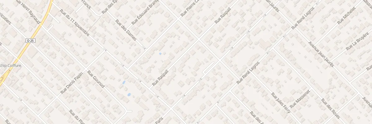 Plan du 18 Rue Raspail à Savigny-sur-Orge