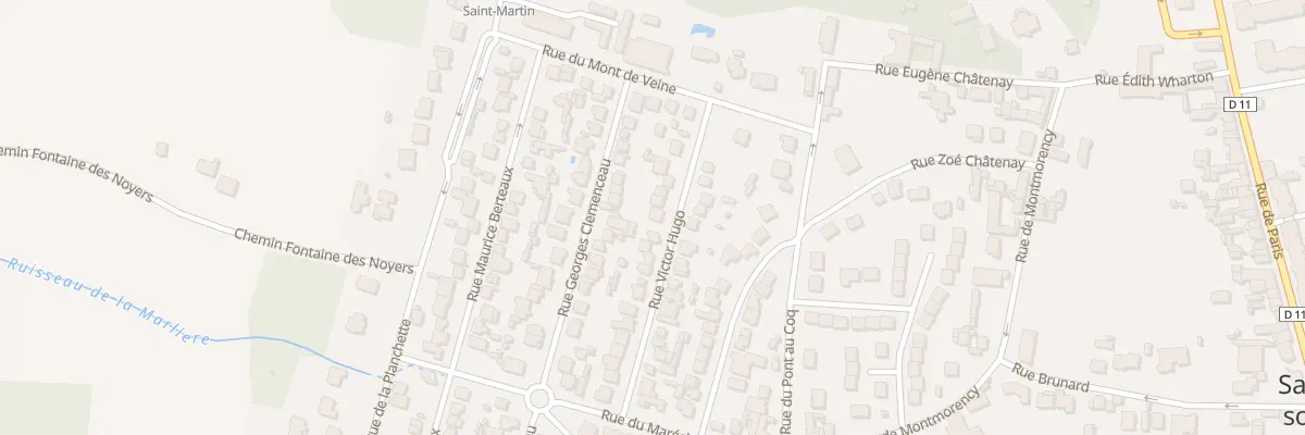 Plan du 27 Rue Victor Hugo à Saint-Brice-sous-Forêt
