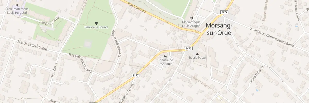 Plan du 36 Rue Jean Raynal à Morsang-sur-Orge