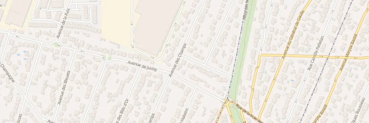 Plan du 31 Av des Champs à Morangis