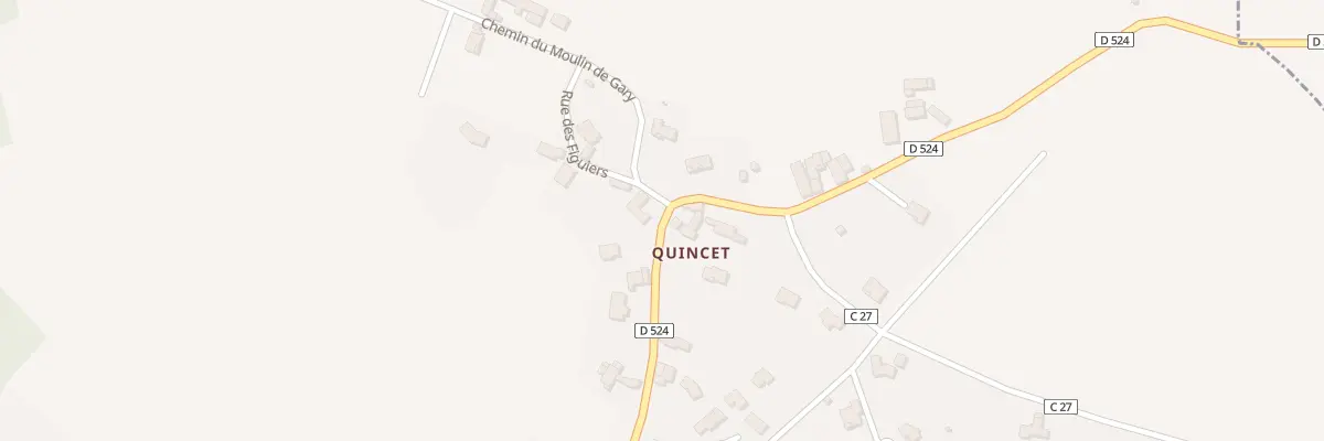Plan du 5490 Quincet à Naucelle