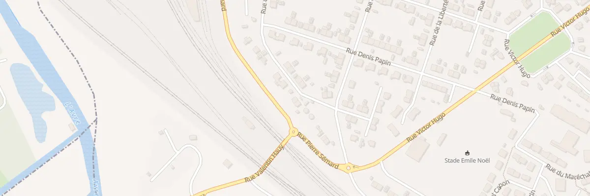 Plan du 135 Rue de la République à Longueau