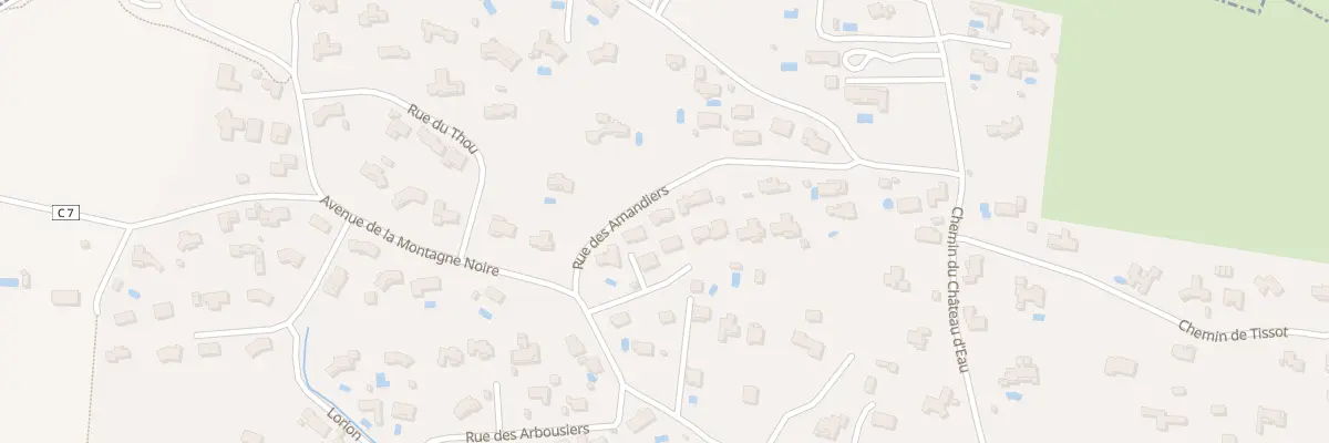 Plan du 82 Imp des Noisetiers à Villemoustaussou