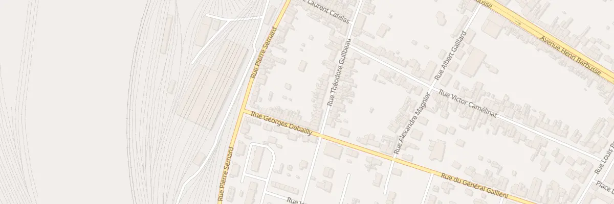 Plan du 46 Rue Theodore Guilbeau à Longueau