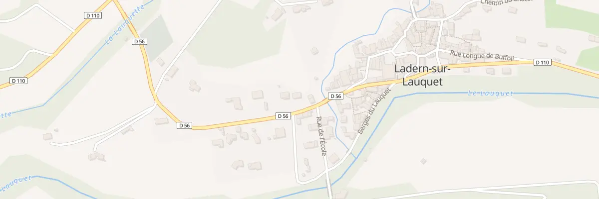 Plan du 16 Av de la Condamine à Ladern-sur-Lauquet