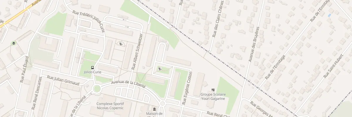 Plan du 5 Rue Ethel et Julius Rosenberg à Sainte-Geneviève-des-Bois