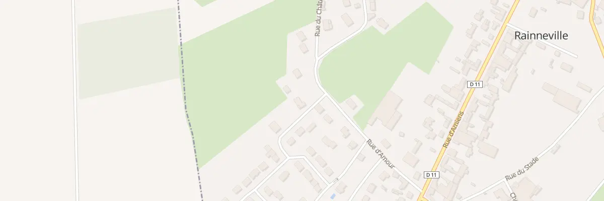 Plan du 5164 Rue d’Amour à Rainneville