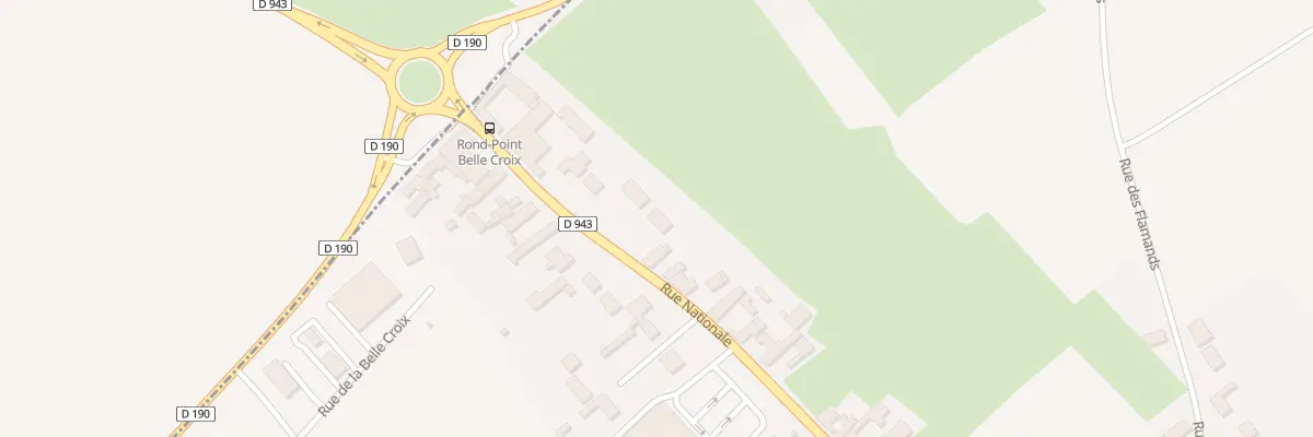 Plan du 5B Rue Nationale à Racquinghem