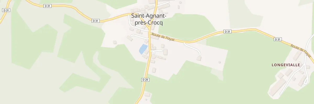 Plan du 5136 Le Bourg à Saint-Agnant-près-Crocq
