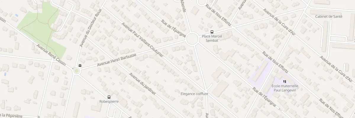 Plan du 21B Av Paul Vaillant Couturier à Morsang-sur-Orge
