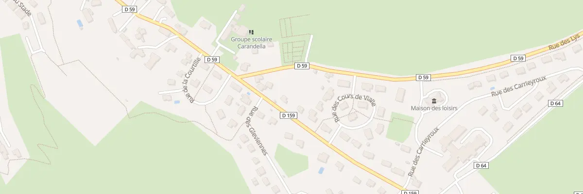 Plan du 17 Rue du Puech à Crandelles