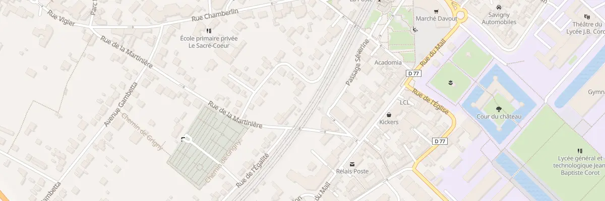 Plan du 1 Rue de la Tourelle à Savigny-sur-Orge