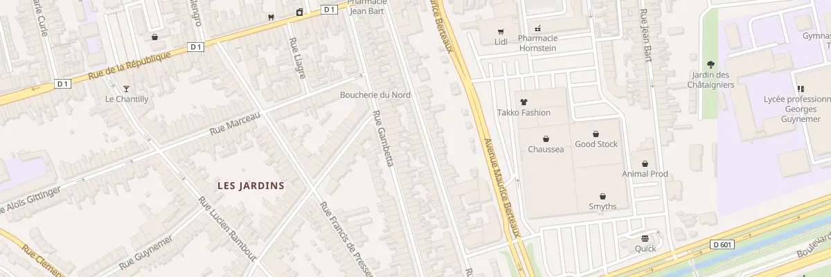 Plan du 46 Rue Vauban Saint Pol à Dunkerque
