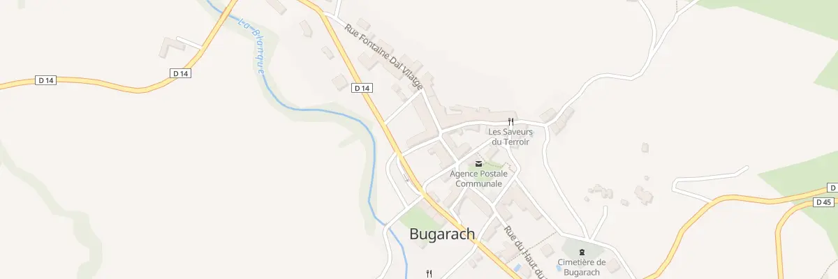 Plan du 159 Cae Dal Cap Dal Vilatge à Bugarach