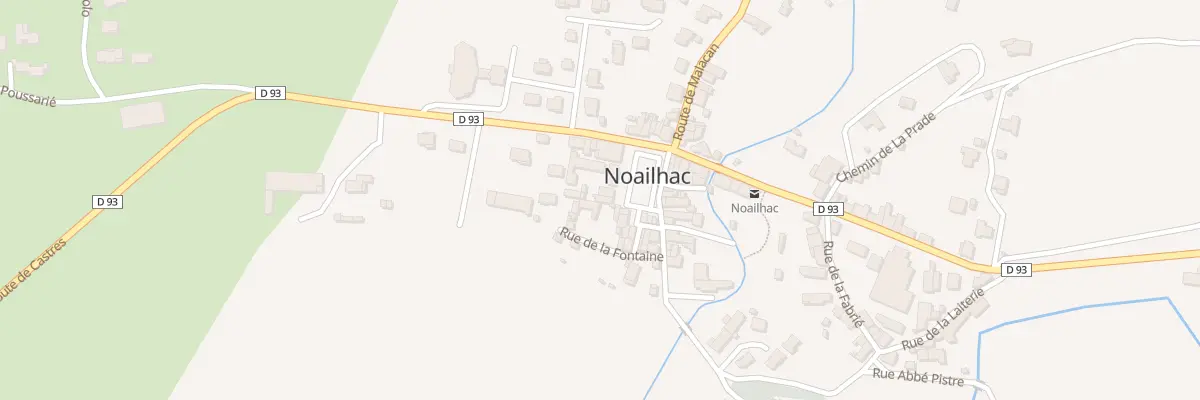 Plan du 5 Pl Paul Granaud à Noailhac
