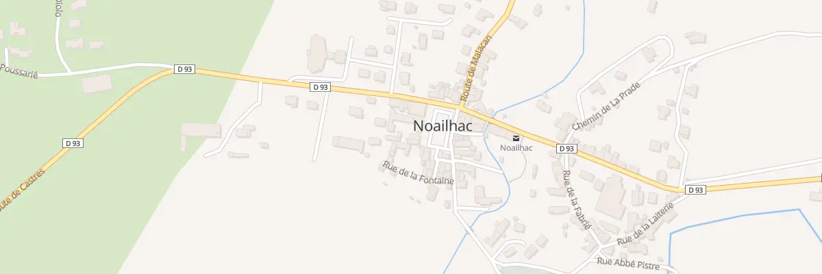 Plan du 4 Pl Paul Granaud à Noailhac