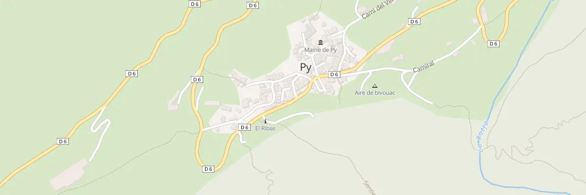 Plan du 1 Cae de la Gracia à Py