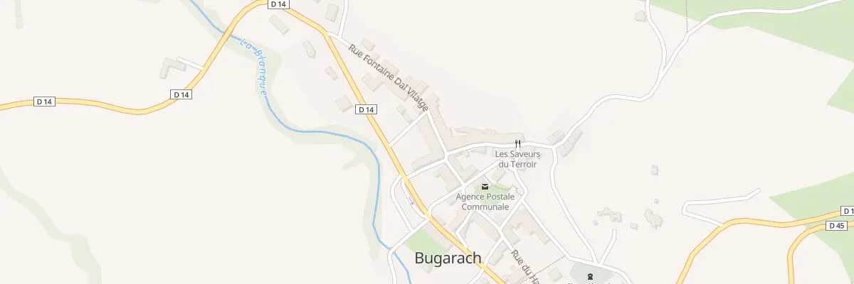 Plan du 9 Le Village à Bugarach