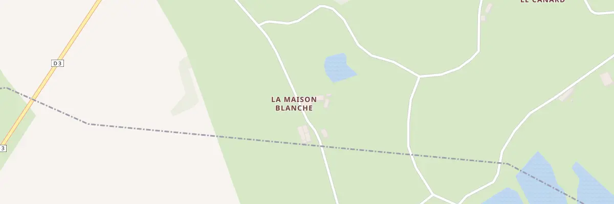 Plan du 13 La Maison Blanche à Chambon