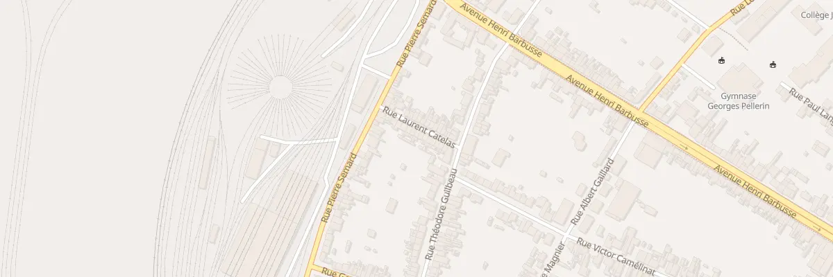 Plan du 12 Rue Laurent Catelas à Longueau