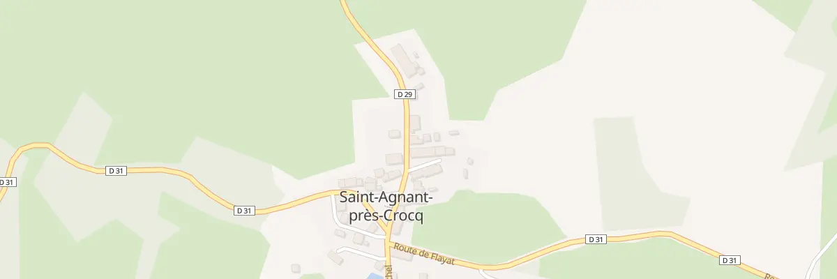 Plan du 5157 Le Bourg à Saint-Agnant-près-Crocq
