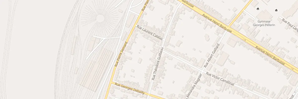 Plan du 22 Rue Theodore Guilbeau à Longueau