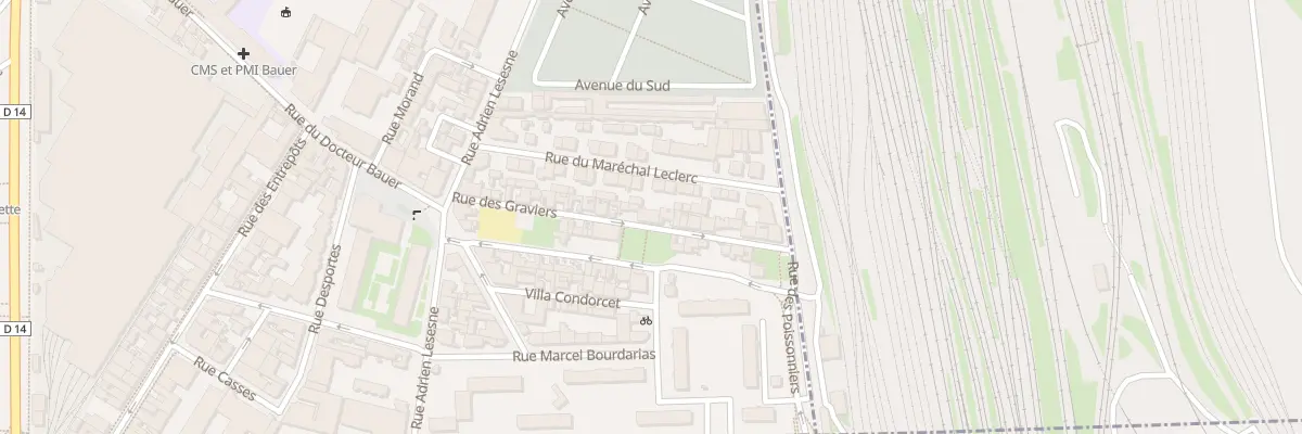 Plan du 29 Rue des Graviers à Saint-Ouen-sur-Seine