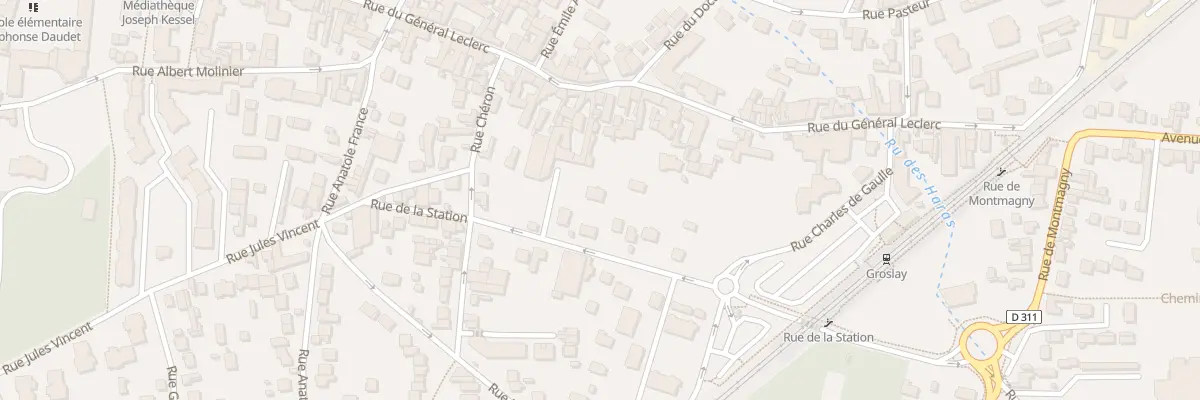 Plan du 27B Rue de la Station à Groslay