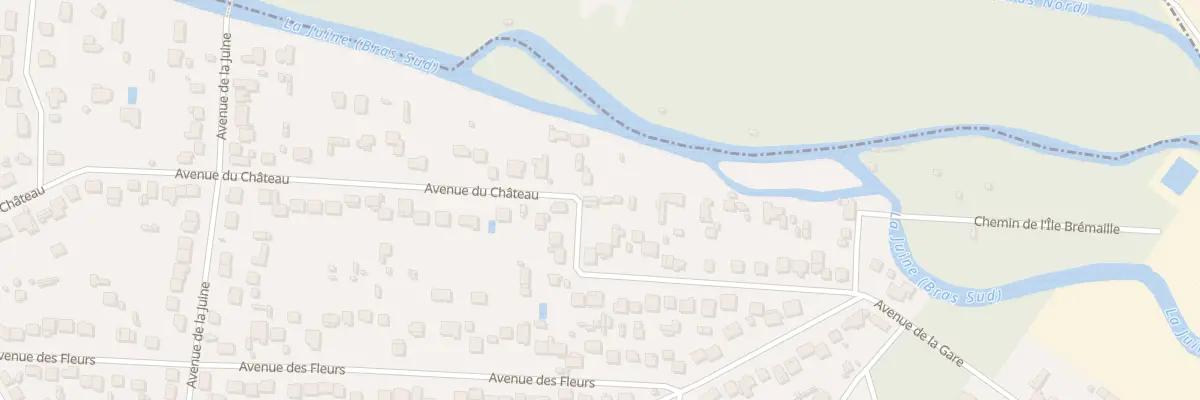 Plan du 35 Av du Château à Itteville