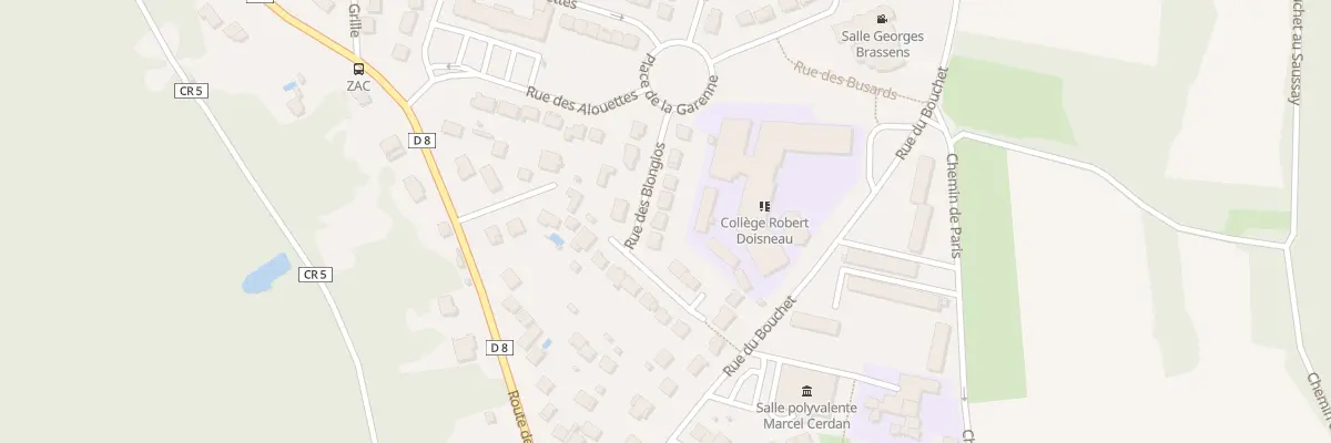 Plan du 9 Rue des Blongios à Itteville