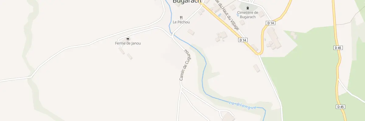 Plan du 112 Le Pla Den Jeanou à Bugarach