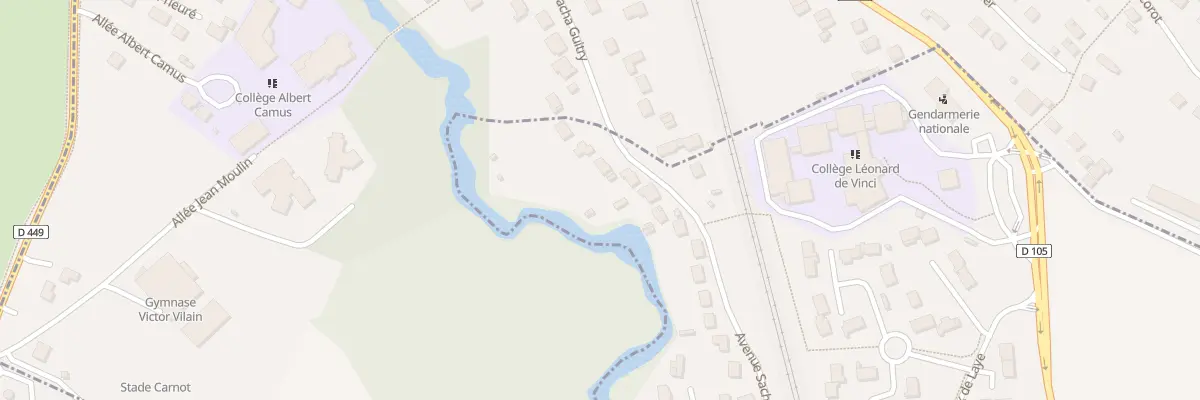 Plan du 20 Av Sacha Guitry à Guigneville-sur-Essonne