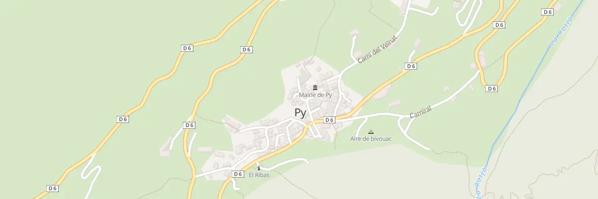Plan du 1 Cae de l’Esglesia à Py
