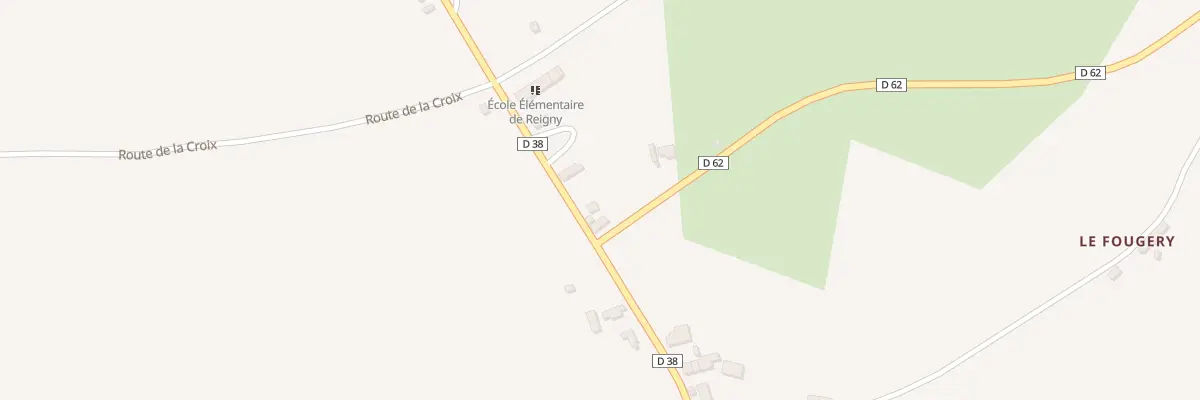 Plan du 19 Rte du Moulin à Reigny