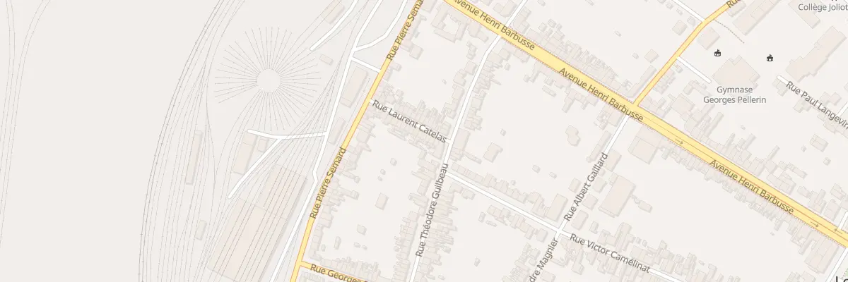 Plan du 20 Rue Laurent Catelas à Longueau