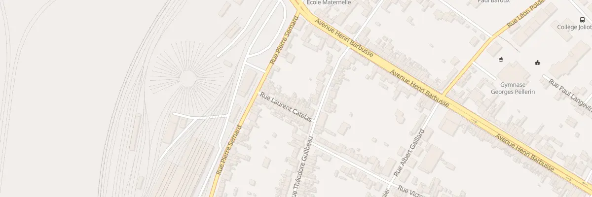 Plan du 13 Rue Laurent Catelas à Longueau