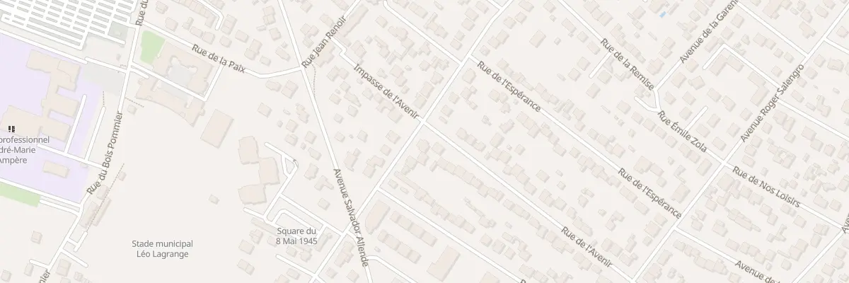 Plan du 2 Rue de l’Avenir à Morsang-sur-Orge