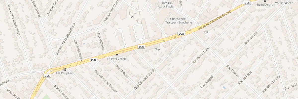 Plan du 60B Bd Aristide Briand à Savigny-sur-Orge