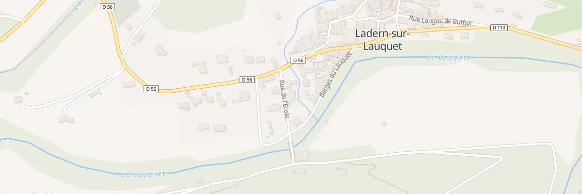 Plan du 3 Rue de l’Ecole à Ladern-sur-Lauquet