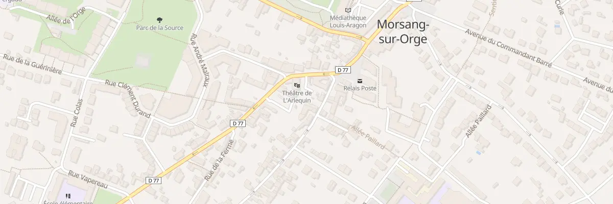 Plan du 8 Rue Paillard à Boissy-le-Sec