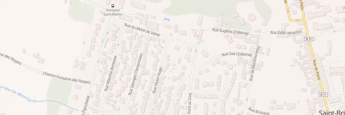 Plan du 36 Rue Victor Hugo à Saint-Brice-sous-Forêt
